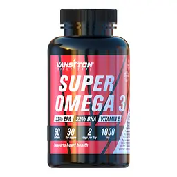 Жирні кислоти Super Omega-3, 60 капсул Vansiton fit0022267 - мініатюра 1
