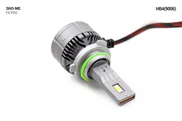 Комплект світлодіодних ламп Sho-Me F6-Pro 9006 35W - мініатюра 5