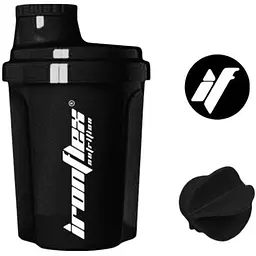 Шейкер IronFlex Nano Shaker 300 мл Black - мініатюра 2