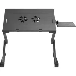 Підставка для ноутбука до 17" OfficePro CD1230, Black, USB, вентилятор (2 x 100 мм), алюміній, регулювання куту нахилу та висоти 40-480 мм, навантаження до 10 кг, підставка під мишу - мініатюра 3