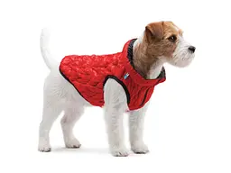 Курточка для тварин Collar AiryVest UNI двостороння M 48 червоно-чорна (2550) - мініатюра 6