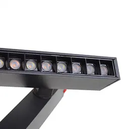 Магнітний трековий світильник Brille KW-262/9W WW+NW+CW BK чорний 48-149 - мініатюра 6