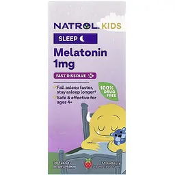 Мелатонін Natrol Kids Melatonin 1 мг 30 таблеток - мініатюра 2
