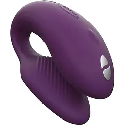 Смарт-вібратор для пар We-Vibe Chorus Purple сенсорне керування вібраціями стисненням пульта