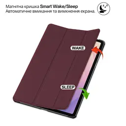 Чохол до планшета BeCover Smart Case Samsung Galaxy Tab S11 (SM-X730/X736) 11.0" Red Wine (714652) - мініатюра 5
