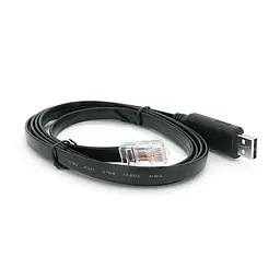 Кабель VEGGIEG V-U403, USB/RJ45, FTDI-TF 232 Chipset, консольний, Black, довжина 1.5м, Box