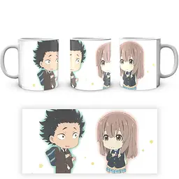 Кухоль GeekLand Silent Voice Форма голосу Нішимія Ішида SV 02.10 330 мл білий - мініатюра 4