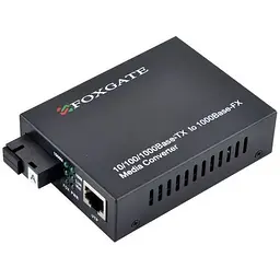 Медіаконвертер EC-Q-1G-1SM-1310nm-20-LFP FoxGate