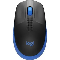 Миша Logitech M190 синій/чорний USB бездротова оптична 1000 dpi 3 кнопки 1xAA (910-005907)