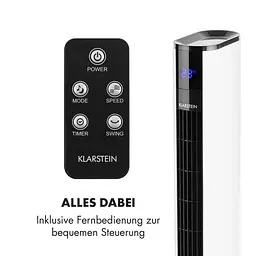 Баштовий вентилятор Klarstein Skyscraper 3G (10027939) - мініатюра 7
