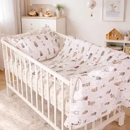 Дитяча постільна білизна BABY Poplin Line Kids Animals (2200012788738)