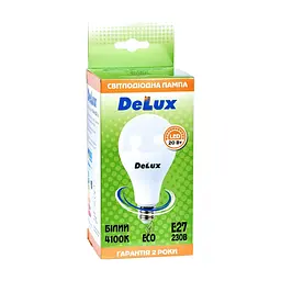 Лампочка Delux BL 80 20 Вт 4100K (90020553) - мініатюра 2