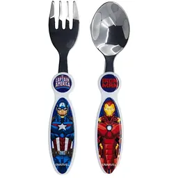 Дитячий набір столових приборів 2 предмета Stor Avengers (74118)