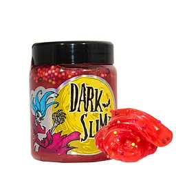 Слайм-лізун Dark Slime із кульками, 250 г, 71831 (В асортименті) - мініатюра 2