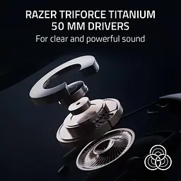 Ігрова гарнітура Razer Blackshark V2 HyperSpeed Wireless White (RZ04-04960200-R3M1) - мініатюра 5