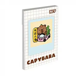 Блокнот Yes Capybara А7 48 аркушів клітинка 1 шт. в асортименті (152574) - мініатюра 3