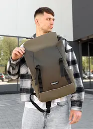 Чоловічий рюкзак Sambag Aura хакі 39 х 29 х 13 см (24551119m) - мініатюра 4