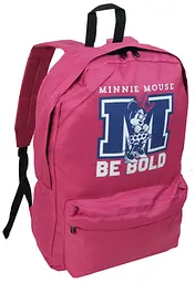 Рюкзак жіночий Disney Minnie Mouse 19 л 42x29x12 см Рожевий (IAN450192 pink)