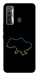 TPU чохол Demsky Brave Ukraine 2 для TECNO Camon 17 Pro