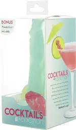Фалоімітатор на присосці Addiction Cocktails Mint Mojito, 14 см + віброкуля в подарунок - мініатюра 8