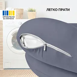 Подушка для годування Sei Design диванчик темно-сірий 60х70х16 см (8000036177_темно-сірий) - мініатюра 12