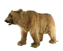 Мягкая анимированная игрушка Hansa Бурый медведь, 137 см