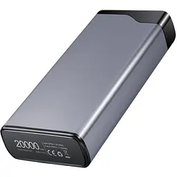 Повербанк TheGeneral TurboCharge 20000mAh графітовий (40010822-11) - мініатюра 3