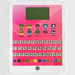 Інтерактивний планшет WToys 2 мови 24 см — абетка, пісні, казки, скоромовки, іспит, вікторина, розвиток мовлення - мініатюра 3