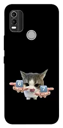 Чохол Demsky Six Seven cat для Nokia C21 Plus