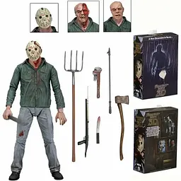 Фігурка NECA П'ятниця 13 Джейсон Вурхіз Friday The 13th Jason Voorhees 18 см WST Movies JV 03 - мініатюра 2