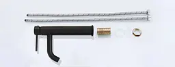 Змішувач для умивальника Rea Lungo black чорний високий REA-B4103, Чорний - мініатюра 6