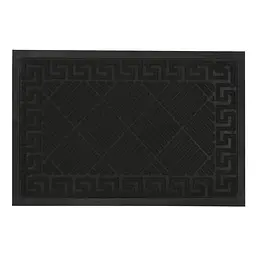 Килимок придверний Eco Fabric Смужки з кромкою чорний 40 х 60 см (4060-111) - мініатюра 3