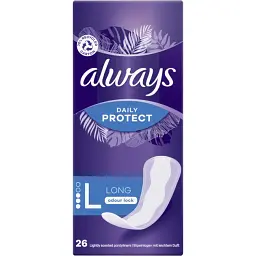 Щоденні прокладки Always Daily Protect Long Нейтралізація запаху 26 шт. - мініатюра 2