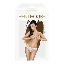 Трусики Penthouse Lingerie Catch Me L/XL білий - мініатюра 3