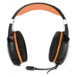 Навушники REAL-EL GDX-7700 Surround 7.1 Black/Orange (EL124100016) - мініатюра 2