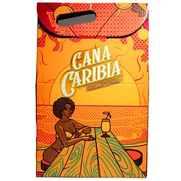 Набір Ром Cana Caribia Spiced Gold Rum 35% 0.7 л + Напій Coca-Cola 330 мл з/б 2 шт. - мініатюра 2
