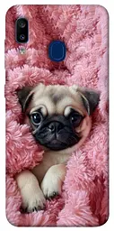 TPU чохол Demsky Мопс у ніжностях для Samsung Galaxy A20 / A30