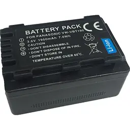 Акумулятор Panasonic VW-VBT190 [170146] - мініатюра 2