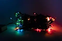 Світлодіодна новорічна гірлянда Devilon звичайна IP20 LED 100 л різнокольоровий (350193) - мініатюра 2