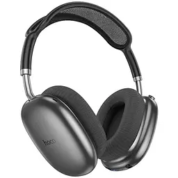 Бездротові навушники Hoco W55 Plus, накладні, ANC, BT5.4, AUX, 800mAh, 90h, deep space gray