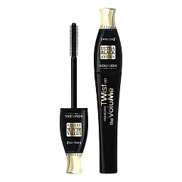 Туш для вій Bourjois Twist Up The Volume Ultra Black Подовження та об'єм чорна 8 мл (8000014678301) - мініатюра 2