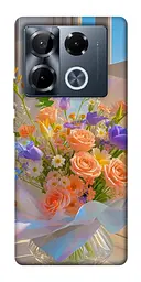 Чохол Demsky Яскравий букет для Infinix Note 40 Pro 4G