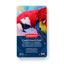 Кольорові олівці Colour Chromaflow 12 шт. Derwent (5028252616119) - мініатюра 2