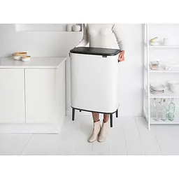 Бак для сміття Brabantia Bo Touch Bin Hi білий 2x30 л (130601) - мініатюра 7
