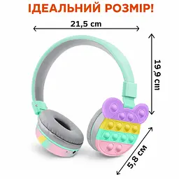 Навушники AKZ-K30 для дітей та підлітків бездротові - мініатюра 2