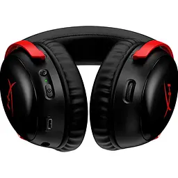 Ігрові навушники HyperX Cloud III Wireless Black/Red (77Z46AA) [101888] - мініатюра 5