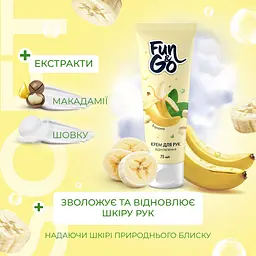 Крем для рук Fun&Go Banana 75 мл - мініатюра 3