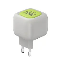 Зарядний пристрій Havit UC251 GaN 35 Вт USB-A USB-C з кабелем USB-C сірий/зелений (HV-UC251-GYGN) - мініатюра 5