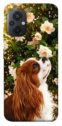 TPU чохол Demsky Flower spaniel для Xiaomi Poco M5