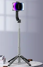 Монопод трипод бездротовий XO SS11 100 см Чорний - мініатюра 4